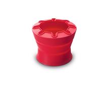 LAMY Gobelet à eau Aquaplus Red - Idéal pour les cours scolaires - Gobelet à eau pliable avec support pour pinceaux - Gobelet à pinceau pour peindre