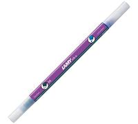 LAMY ink-x Effaceur à encre en plastique avec pointe d'effacement et pointe correctrice pour effacer l'encre bleu roi