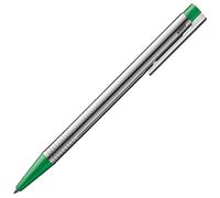 Lamy logo matt green - Stylo à bille dans un corps élégant et robuste en acier inoxydable - avec recharge de grande capacité M 16 de pointe moyenne en vert