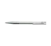 Lamy Stylo à bille Logo Brushed - Corps acier inoxydable, pointe moyenne, recharge M 16, noir