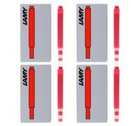 Lamy Lot de 20 cartouches d'encre pour stylo-plume, encre rouge, (LT10RD)