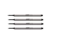 Lamy Lot De 4 Recharges Pour Stylo Roller M66 Pointe Moyenne Noir