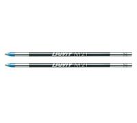 Lamy Recharge M21 métal grande capacité – Lot de 2 – Encre bleue indélébile, trait moyen