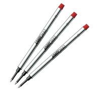 3 x Recharges pour stylo à bille Lamy M63, couleur rouge (DB18561)