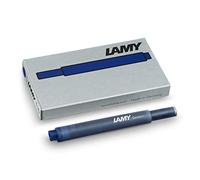 Lamy Pack de Cartouches d'encre bleu foncé T10 pour Stylo plume Pack Of 3 (15 Ink Cartridges) noir/bleu
