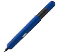 Lamy pico imperialblue stylo à bille - Stylo de poche innovant - en un clic en taille réelle - corps en métal et largeur de trait M - avec recharge compacte M 22 en noir