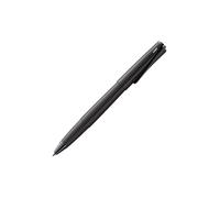 Lamy studio Lx all black - stylo rollerball dans un élégant corps en métal - avec clip en forme d'hélice et largeur de trait M - avec recharge rollerball M 63 en noir