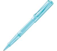 Lamy safari aquasky - Stylo roller avec grip ergonomique et largeur de trait M - pour une écriture longue et agréable - en plastique robuste ASA - avec recharge roller M 63 en noir