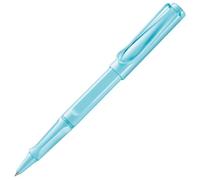Lamy safari aquasky Stylo roller - Stylo classique intemporel avec poignée ergonomique et largeur de trait M - Boîtier en plastique ASA robuste - Avec mine M 63 en bleu