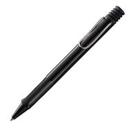 Lamy Stylo à bille Safari, grip ergonomique, trait M, ASA, recharge grande capacité M16, Noir