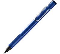 Lamy safari blue - Porte-mines avec grip ergonomique et corps en plastique ASA robuste - idéal pour dessiner et écrire - incluant la mine fine M 41 0,5 mm et gomme