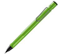 Lamy safari green - Porte-mines avec grip ergonomique et corps en plastique ASA robuste - idéal pour dessiner et écrire - incluant la mine fine M 41 0,5 mm et gomme