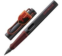 Lamy safari Harry Potter Gryffindor™ Stylo plume - Édition spéciale avec blason de la maison - Plume en acier (M) - Prise ergonomique - Avec cartouche d’encre T10 bleue - Pour droitiers