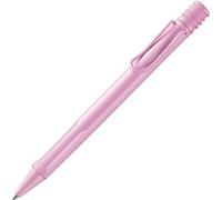 Lamy safari lightrose - Stylo à bille avec grip ergonomique et largeur de trait M - pour une écriture longue et agréable - en plastique robuste ASA - avec recharge grande capacité M 16 en bleu