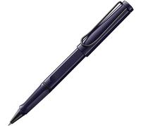 Lamy safari meteora - Stylo roller avec grip ergonomique et largeur de trait M - pour une écriture longue et agréable - en plastique robuste ASA - avec recharge roller M 63 en noir