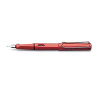 LAMY safari Nib Fountain Pen - Red, Model 016, Medium