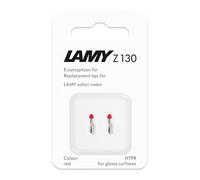 LAMY Safari Note+ Pointes de Remplacement pour Stylet en Red (2 pièces) - Pointe remplaçable LAMY Z130 - Pointes de Stylet pour l'alternative Apple Pencil LAMY Safari Note+