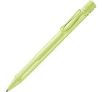 Lamy Stylo à bille Safari Springgreen – grip ergonomique, trait M, ASA, recharge M16 bleue