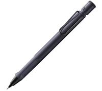 Lamy safari steel black - Porte-mines avec grip ergonomique et corps en plastique ASA robuste - idéal pour le dessin et l'écriture - incluant la mine fine M 41 0,5 mm et gomme