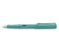 Lamy Safari Stylo plume Pointe fine Aquamarine Candy Édition spéciale 2020 Modèle 021