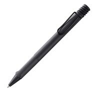 Lamy – Stylo à bille Safari Umbra – Grip ergonomique – Largeur de trait M – Recharge M 16 – Noir