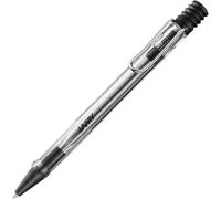 Lamy Stylo à bille Safari Vista – grip ergonomique, trait M, ASA, recharge grande capacité M16 noir