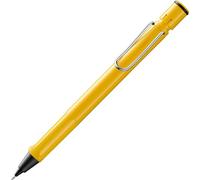 Lamy safari yellow - Porte-mines avec grip ergonomique et corps en plastique ASA robuste - idéal pour dessiner et écrire - incluant la mine fine M 41 0,5 mm et gomme