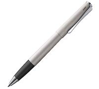 Lamy studio brushed - stylo roller en métal élégant - avec clip en forme d'hélice; et largeur de trait M - avec recharge roller M 63 en noir
