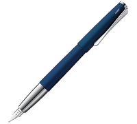 Lamy studio imperialblue - Stylo-plume en métal élégant - plume en acier en largeur du trait EF - avec cartouche d'encre bleue T 10