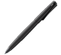 Lamy studio Lx all black - stylo rollerball dans un élégant corps en métal - avec clip en forme d'hélice et largeur de trait M - avec recharge rollerball M 63 en noir