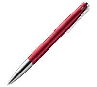 Lamy studio pianored - stylo roller en métal élégant - avec clip en forme d'hélice et largeur de trait M - avec recharge roller M 63 en noir
