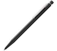 Lamy Stylo à bille CP1 – corps métallique, clip acier inoxydable, recharge M16 incl., trait M, noir