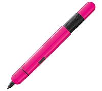 Lamy Stylo à bille pico neonpink - Stylo de poche innovant - avec un seul clic en taille réelle - corps en métal et largeur de trait M - avec recharge compacte M 22 en noir