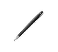 Lamy studio Lx all black - stylo à bille dans un élégant boîtier en acier inoxydable - avec clip en forme d'hélice - avec recharge géante M 16 en largeur de trait M en noir