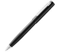 Lamy Aïon Stylo plume 077 - Stylo plume en aluminium anodisé de couleur noire avec poignée sablée et acier.