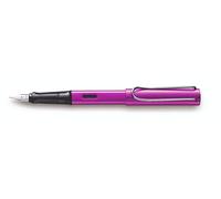 LAMY Stylo-plume AL-STAR VIBRANT PINK - Edition LIMITEE 2018 - Plume FINE (F) - Livré avec une cartouche d'essai Lamy T10 bleu effaçable - Fabriqué en Allemagne - Collection ALSTAR