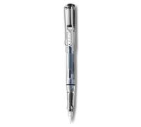 Lamy Vista Stylo plume Transparent Pointe moyenne Encre bleue (L12M)