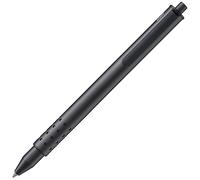 Lamy swift black - stylo roller modeste avec une expérience d'écriture douce - boîtier métallique robuste et largeur de trait B - avec recharge roller M 66 en bleu