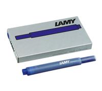 Lamy T10 Ink Cartridges Blue (1 Packet With 5 Cartridges) 5 Count (Pack of 1) bl