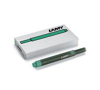 Lamy T 10 Lot de 5 cartouches d'encre pour stylo à fond de teint Vert