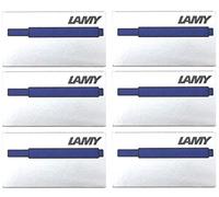 Lamy T10 Lot de 6 cartouches d'encre bleu-noir