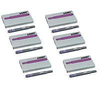 Lamy T10 Lot de 6x5 Soit 30 Cartouches d'encre Violet