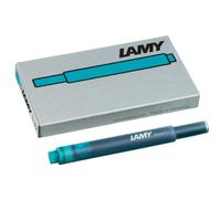 Lamy T10 Turquoise Ink Cartridges X 1 Fountain turquoise