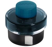LAMY T52 encre petrol 50ml - Flacon d'encre avec réservoir d'encre - Support plastique avec rouleau de papier buvard