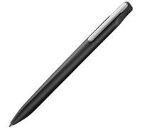 Lamy xevo black - stylo à bille équilibré avec mécanisme à torsion et largeur de trait M - forme triangulaire avec clip métallique - recharge grande capacité M 16 bleue incluse