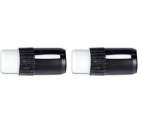 LAMY Z 15 Eraser tip 872 - Embout gomme de rechange pour tous Lamy enregistreur multi-système des séries twin, tri et 4pen dans la couleur blanche (1 pièce) (Lot de 2)