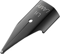 Lamy Z 50 Plume 888 - Plume de rechange en acier inoxydable chromé de couleur noire - Force de la plume LH - Plume adaptée aux gauchers, 1 pièce (1 paquet)