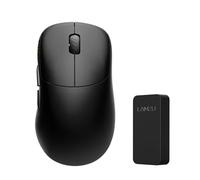 Lamzu Souris de jeu sans fil 4K, 52g, 26 000 DPI, ergonomique, interrupteur optique, encodeur TTC argenté, capteur PAW3395, MCU Nordic, dongle 4K inclus