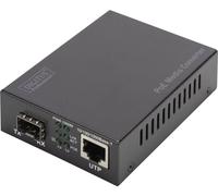 LAN 10/100/1000 Mo/s, SFP, IEEE 802.3z 1000BASE-LX, IEEE 802.3z 1000BASE-SX Digitus DN-82140 Convertisseur de médias 10 / 100 / 1000 MBit/s