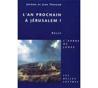 L'An prochain à Jérusalem !
